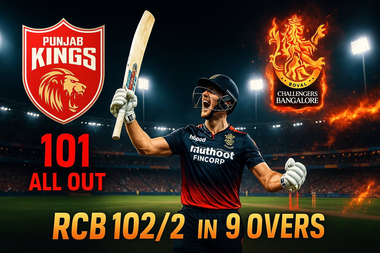 rcb and PBKS