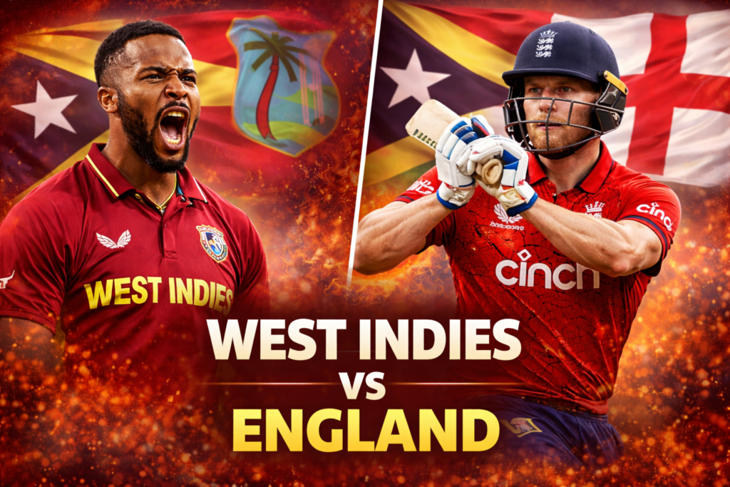 West Indies vs England Match