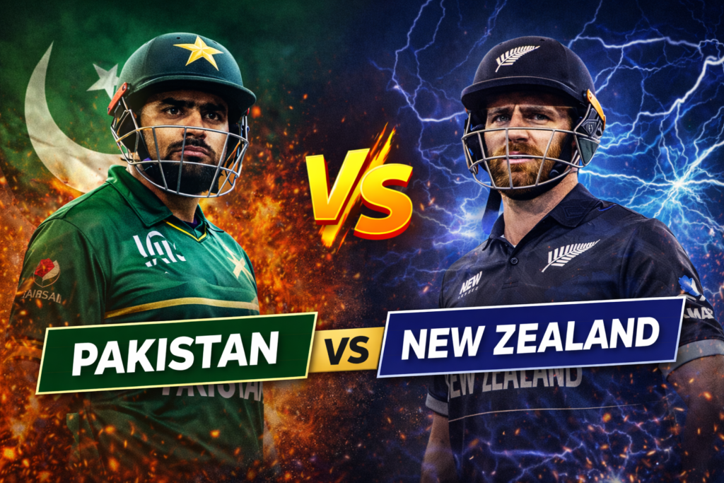 Pakistan vs New Zealand Match