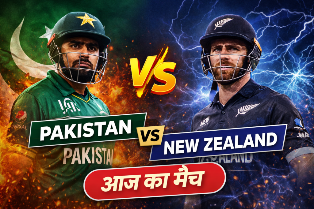 Pakistan vs New Zealand Playing 11