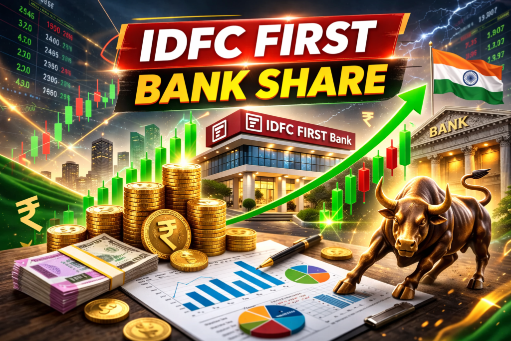 IDFC First Bank Share Price: 2026 में टारगेट क्या रहेगा?
